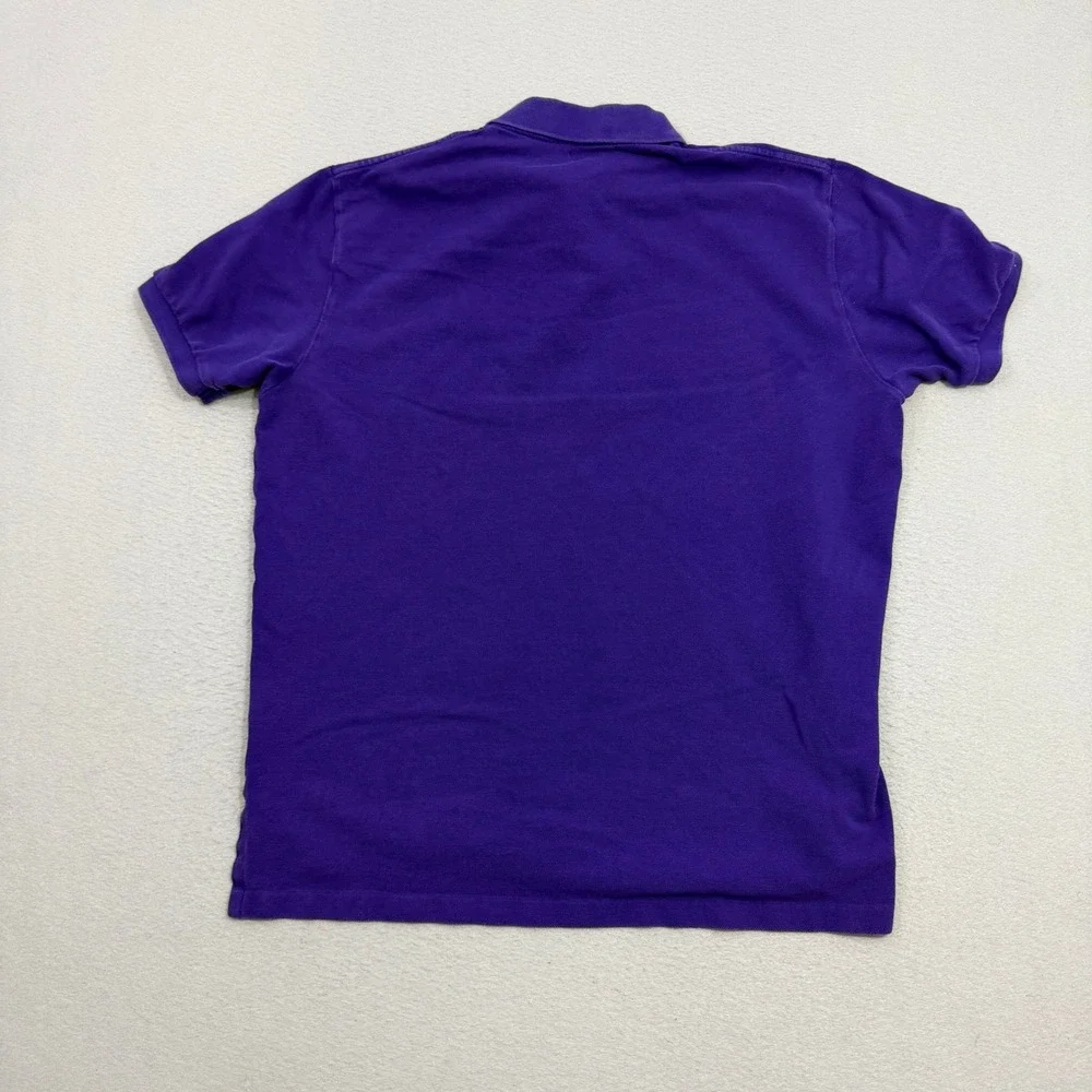 Polo Ralph Lauren Shirt Mens XL Purple Classic Fit Short Sleeve Pony Logo Preppy